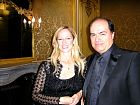 Con Raffaella Angeletti (soprano) dopo il concerto, Torino 2014.JPG